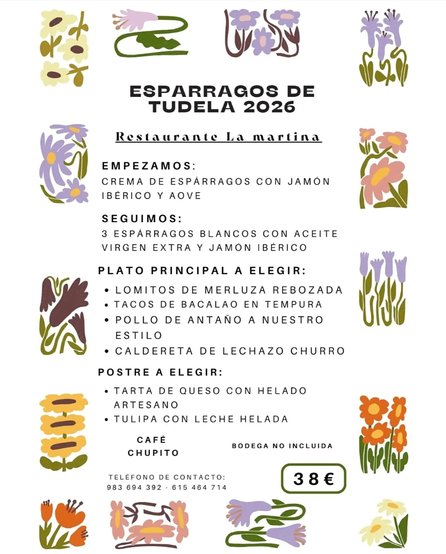 la martina esparrago 2026